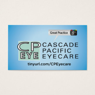 Cascade Pacific Eyecare Visitkort