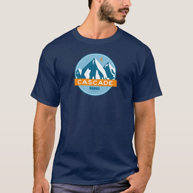 Cascade Range T Shirt (Framsida)