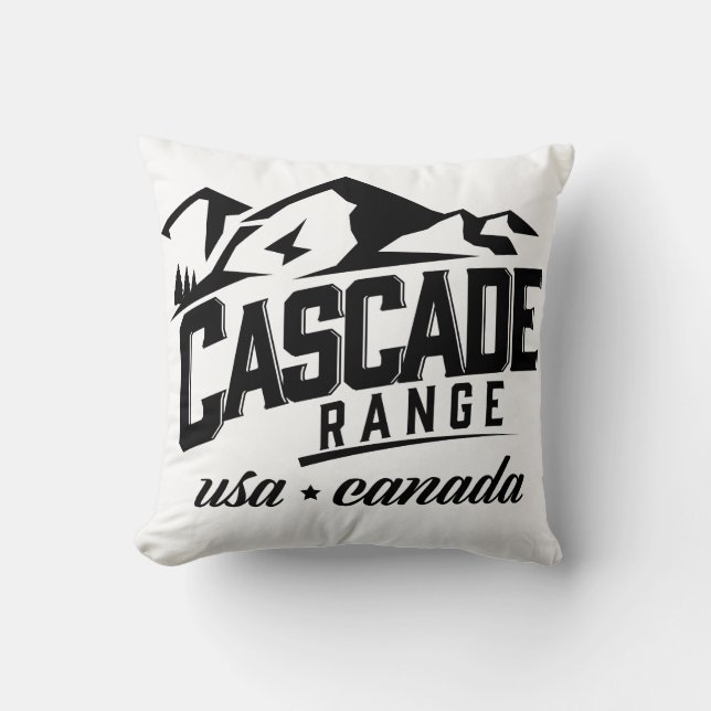 Cascade Range USA Kanada logotyp. Kudde (Framsida)