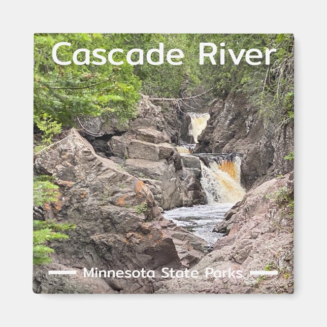 Cascade River State Park Magnet (Framsidan)