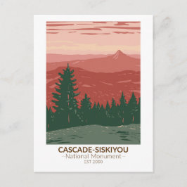 Cascade Siskiyou National Monument Oregon Vintage Vykort