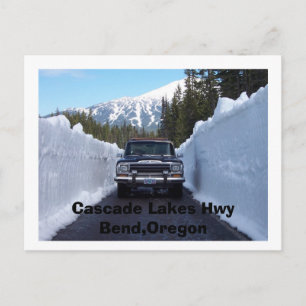 Cascade Sjöar Hwy Bend,Oregon Vykort