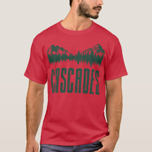 Cascades Mountain Range TShirt T Shirt