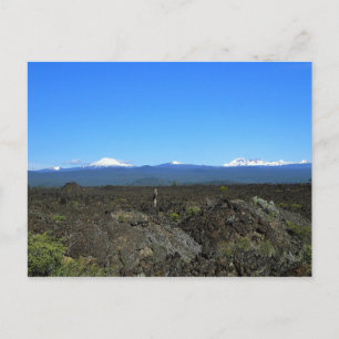Cascades och Lava Sten, Oregon Vykort
