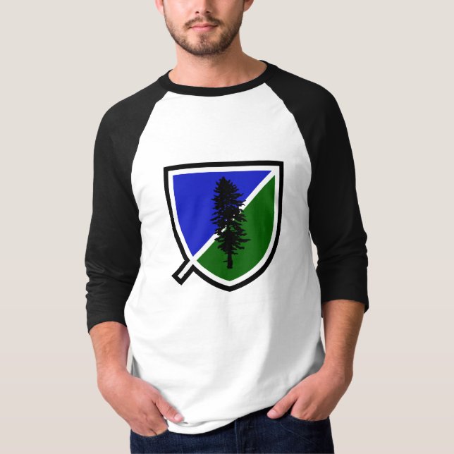 Cascadia därefter t-shirt (Framsida)