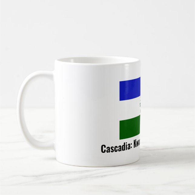 Cascadia och Chinook Homeland mugg (Vänster)