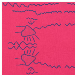 Cascadia Red Fabric Tyg