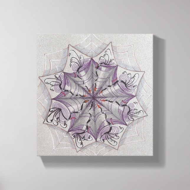 Cascading Dreams Canvastryck (Framsida)