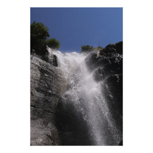 Cascading vatten fototryck