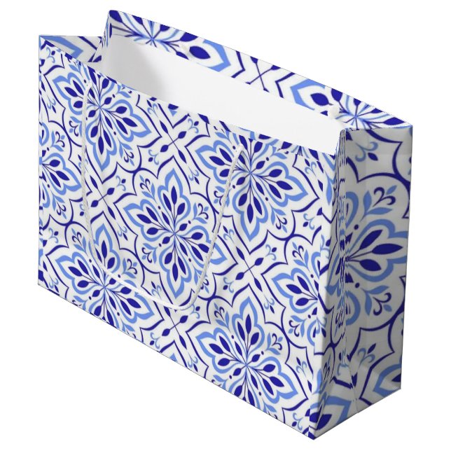 Cascais Elegance Delicate Blue Mediterranean (Framsidan Vinklad)