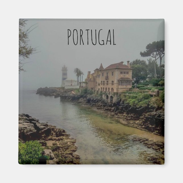 Cascais in i dimmagnet magnet (Framsidan)