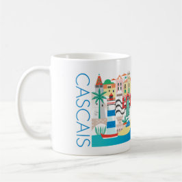 Cascais, Portugal 11oz eller 15oz Mugg