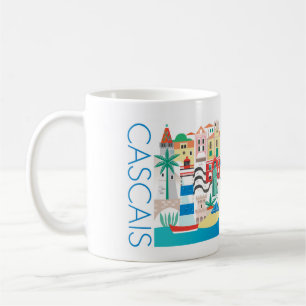 Cascais, Portugal 11oz eller 15oz Mugg