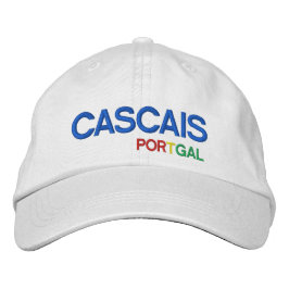 Cascais Portugal Baseball Hat Broderad Keps