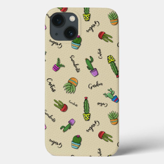 Case Linha Cactus (Baksida)