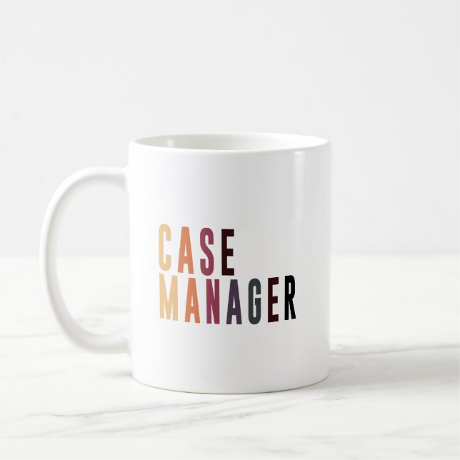 Case Manager Gift Kaffemugg (Vänster)