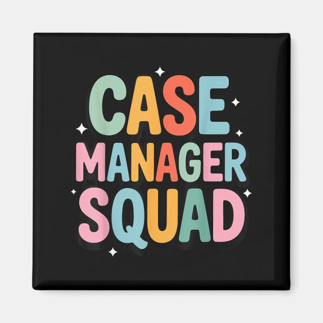 Case Manager Squad  Magnet (Framsidan)