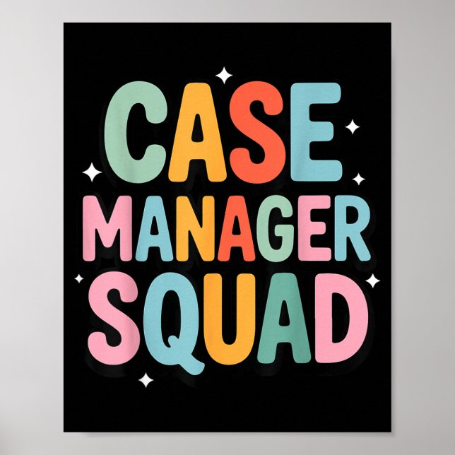 Case Manager Squad  Poster (Framsidan)