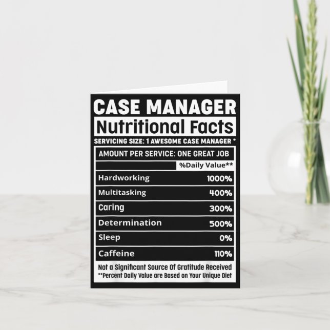 Case Manager Squad Team Professionell Rationell Kort (Framsida)