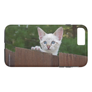 Case-Mate Tough Plus iPhone 7-fodral Vitt Kattunge