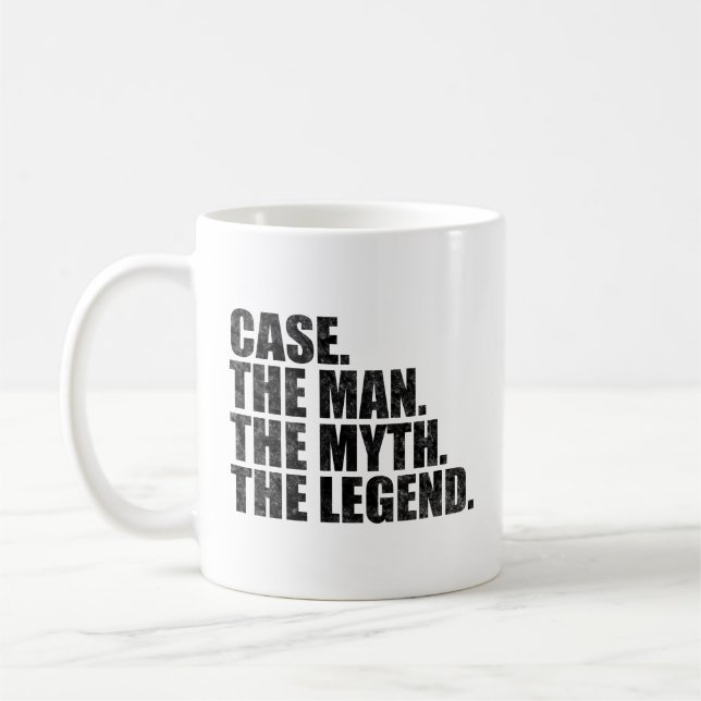 Case name, Case The Man The Myth The Legend Kaffemugg (Vänster)