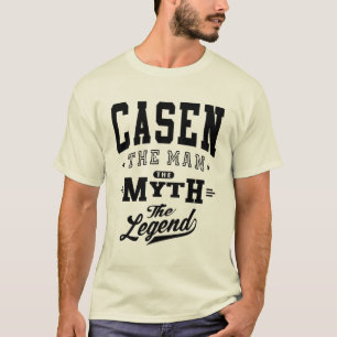 Casen Personlig Namn Birthday Gift T Shirt