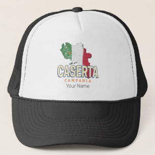 Caserta Italien Retro Campania Karta Vintage Souve Keps