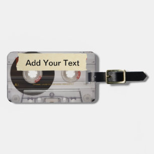 Casette Tape Bagagebricka