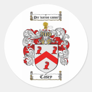 CASEY FAMILY CREST - CASEY JACKAR ARM RUNT KLISTERMÄRKE