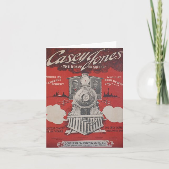 Casey Jones Kort (Framsida)