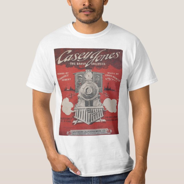 Casey Jones Tee Shirt (Framsida)
