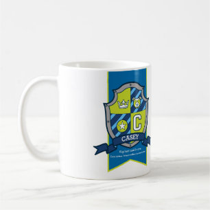 Casey Knight grönt blue björn namn Kaffemugg