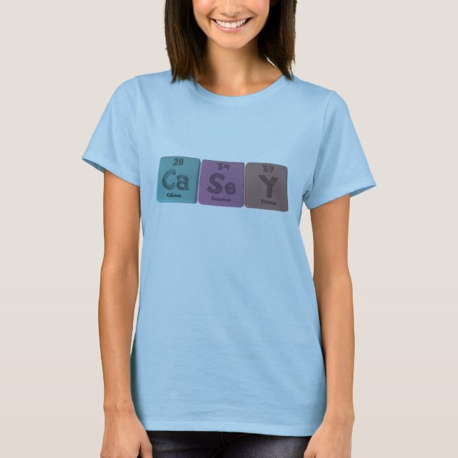 Casey som kolSeleniumYttrium Tee (Framsida)