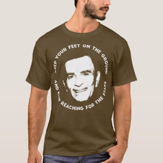 Casey the White Stencil T Shirt