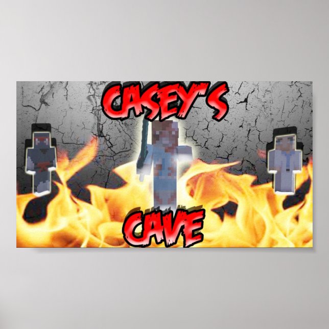 Casey's Cave Poster (Framsidan)