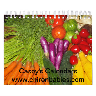 Caseys kalendrar - frukter & Veggies Kalender