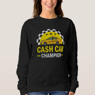 Cash Cab Taxi Förare Jobb Världens Bästa Jobb Taxi T Shirt