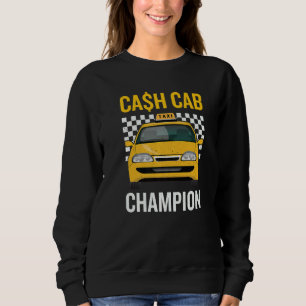 Cash Cab Taxi Förare Jobb Världens Bästa Jobb Taxi T Shirt