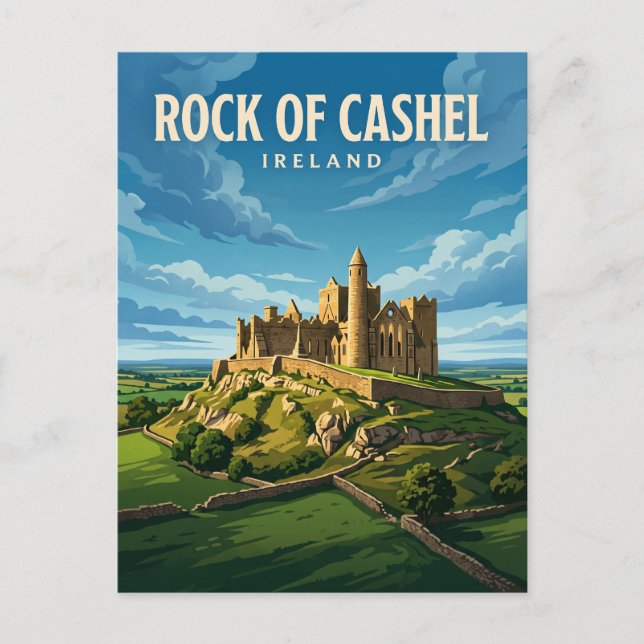 Cashelklippan Irland Vykort (Framsida)