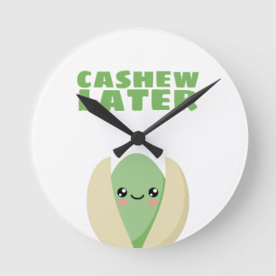 Cashew Senater Rund Klocka