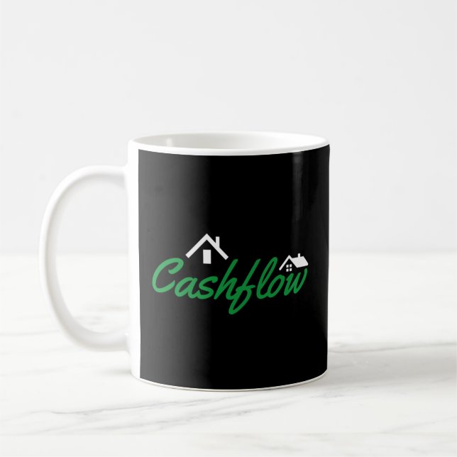 Cashflow House Real Gods Investor Kaffemugg (Vänster)