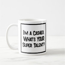 Cashier Toppen Talent. Kaffe Mugg
