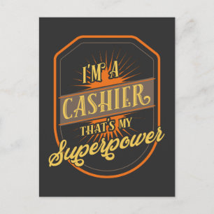 Cashier Vykort