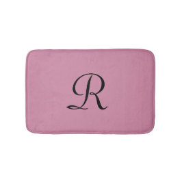 Cashmere Ro Rosa Monogram Elegant Plush Badrumsmatta