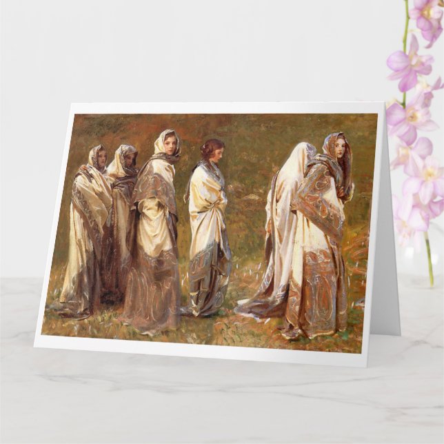 Cashmir, John Sargent 1908 Kort (Orkide)