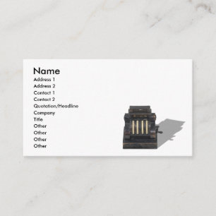 CashRegister091210, Namn, Adress 1, Adress 2,... Tilläggskort