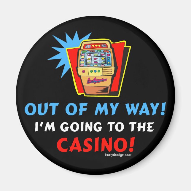 Casino Älskare Magnet (Framsidan)