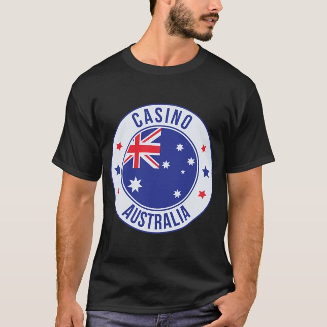 Casino, Australien Stad T-Shirt (Framsida)