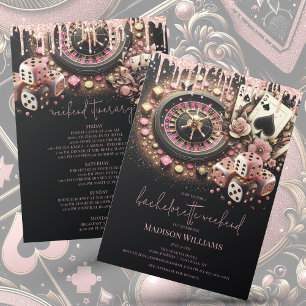 Casino Bachelorette Luxury & Itinerary Inbjudningar