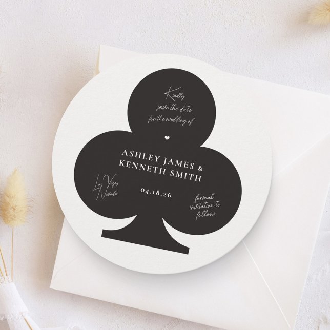 Casino Bröllop spara datum Datumet (Skapare uppladdad)